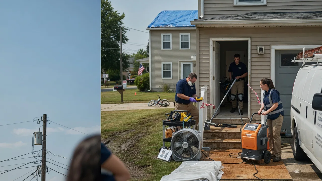 Water Damage Repair in Deerfield, OH near me